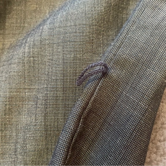 Laura Plus Size 18 Blue Heathered Short Sleeved,Button Up-Career Wear,Jacket - Picture 8 of 10